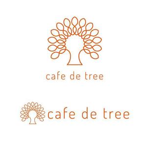 j-design (j-design)さんのカフェ「cafe de tree」のロゴへの提案