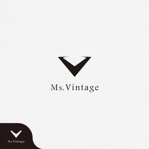 t.kwsk (tkwsk)さんの中古ラグジュアリーブランドショップ「Ms.Vintage」のロゴ制作への提案