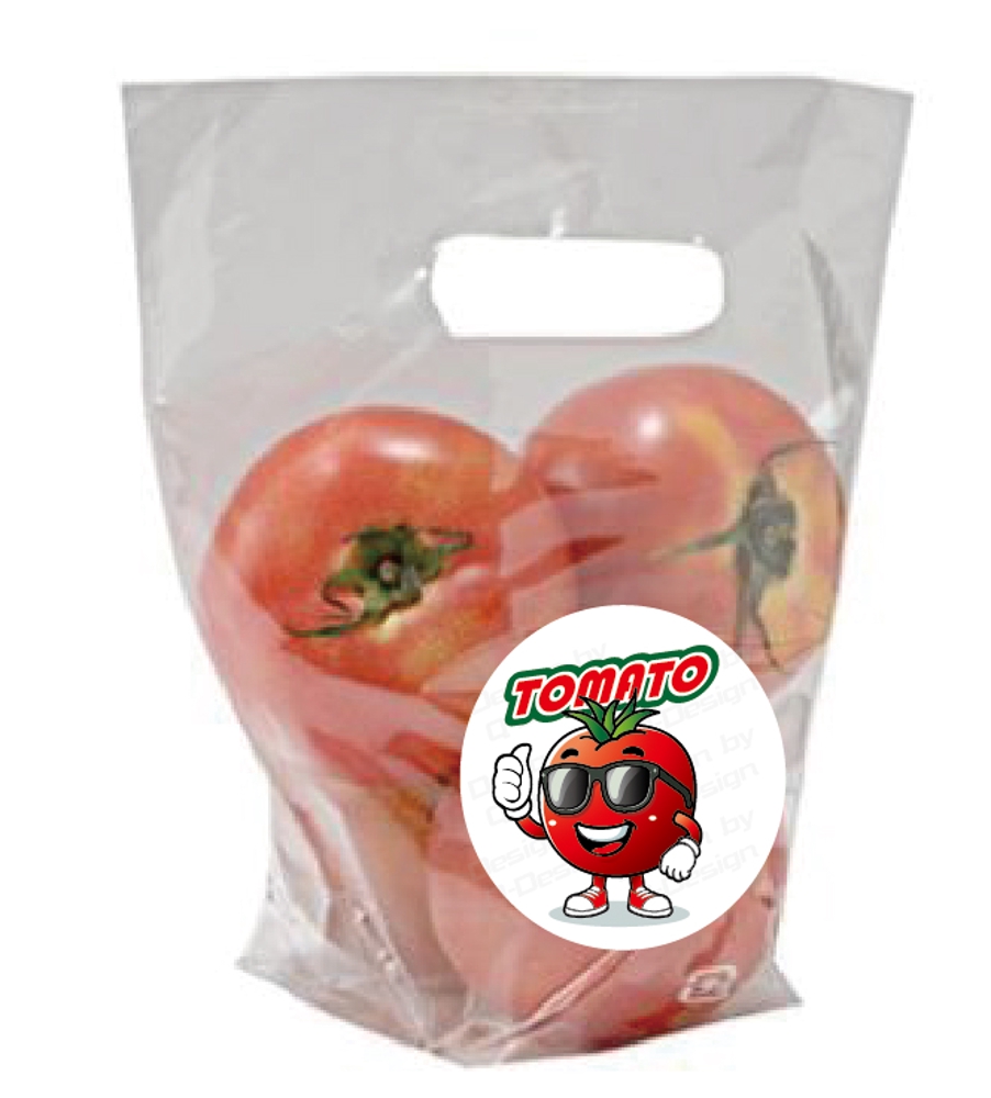 エコサンファームの商品であるトマトのキャラクター