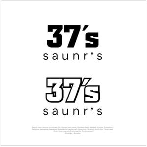 Q-Design (cats-eye)さんのサウナグッズブランド「saunar's(37's)」のブランドロゴへの提案