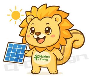Q-Design (cats-eye)さんの住宅関連企業「株式会社メイキングエナジー」のイメージキャラクターへの提案