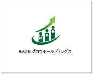 Q-Design (cats-eye)さんのM＆Aコンサルティング会社「株式会社グロウホールディングス」のロゴへの提案