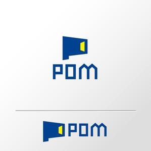 poorman (poorman)さんの不動産会社『POM』のロゴ作成への提案