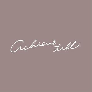 relaxsurf (kaila)さんの美容室「achieve till」のロゴ制作依頼＋記念エコバッグロゴ制作依頼への提案