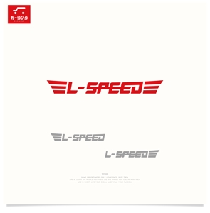 WDO (WD-Office)さんのレーシングチーム「L-SPEED」のロゴへの提案
