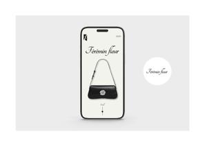 Hirokazu Saruwatari (Hirokazu_Saruwatari)さんのアパレルショップサイト「Férémin fleur」のロゴへの提案