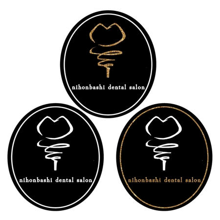 透兎 (achroite_rabbit)さんの新規開業する歯科医院のロゴ作成への提案