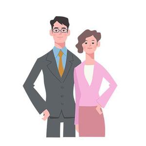 cham (chamda)さんのキャリアのある男性と女性の腰上イラスト作成（２点）への提案