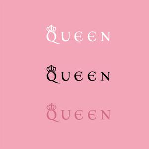 cham (chamda)さんのキャバクラ『QUEEN』のロゴへの提案