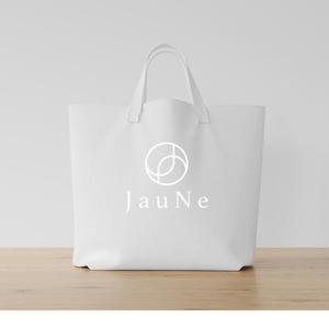 cham (chamda)さんのアパレルブランド 「JauNe」のロゴへの提案