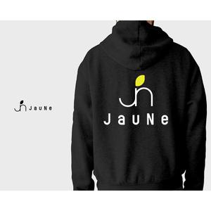 cham (chamda)さんのアパレルブランド 「JauNe」のロゴへの提案