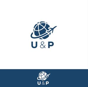 ヘッドディップ (headdip7)さんの航空関連事業を営む「U＆P」のロゴへの提案