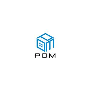 ヘッドディップ (headdip7)さんの不動産会社『POM』のロゴ作成への提案