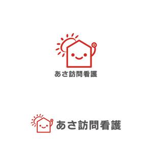 ヘッドディップ (headdip7)さんの訪問看護ステーション「あさ訪問看護」のロゴとフォントへの提案