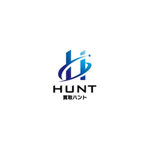 ヘッドディップ (headdip7)さんの買取専門店「買取ハント」のロゴへの提案