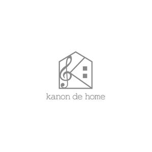 ヘッドディップ (headdip7)さんの工務店の一般住宅ブランド「kanon de home」のロゴへの提案