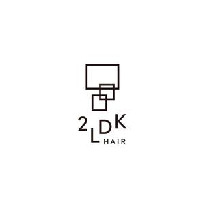 RELAX DESIGN (dept)さんの美容室「2LDK」のロゴへの提案