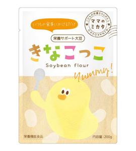 ぽぽ２ (popo2)さんの「子供向け きな粉」のパッケージデザインへの提案