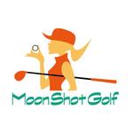 濱野　勝 (chabitoranosuke)さんのゴルフショップ「Moon Shot Golf」のロゴへの提案