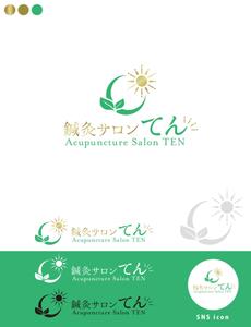 99R+design. (lapislazuli_99)さんの鍼灸院「鍼灸サロン てん」のロゴデザインへの提案
