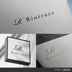 しま (shima-z)さんのヘアサロン「Rintrace」のロゴへの提案