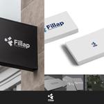 D-Design (dorisuke)さんの新興コンサルティング・デジタルサービス企業「Fillap」のロゴへの提案