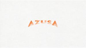 fontoknak (fontoknak)さんの新ルアーブランド「AZUSA」のブランドロゴ作成依頼への提案