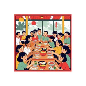 fontoknak (fontoknak)さんの米国展開予定の日本食レストランのイラストイメージへの提案