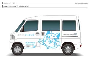 齋藤大造 (darts)さんの軽ライトバン（日産クリッパーEV)のデザインを考えてますへの提案