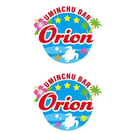 oo_design (oo_design)さんの海んちゅBAR「Orion」のロゴへの提案