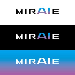 oo_design (oo_design)さんの未来教育株式会社の企業ロゴ。「MIRAIE」　をブランドロゴとし、その文字の中のＡＩを色変化への提案