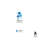 noraya_jr (noraya_jr)さんの清掃会社『JELLY　cleaning』のクラゲをモチーフにしたロゴ　への提案