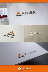 coco design (tomotin)さんの新ルアーブランド「AZUSA」のブランドロゴ作成依頼への提案
