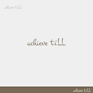 coco design (tomotin)さんの美容室「achieve till」のロゴ制作依頼＋記念エコバッグロゴ制作依頼への提案