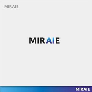 coco design (tomotin)さんの未来教育株式会社の企業ロゴ。「MIRAIE」　をブランドロゴとし、その文字の中のＡＩを色変化への提案