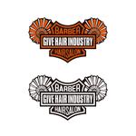 angler (angler)さんの【BARBERロゴデザイン】ハーレーダビッドソンのうなエンブレムロゴ制作をお願いしたいです。への提案