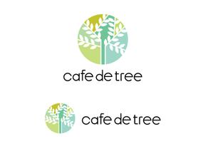 sametさんのカフェ「cafe de tree」のロゴへの提案