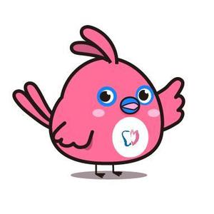 りょうてん (ryotten)さんの歯科医院のロゴの色調と「サンコウチョウ」に似せたキャラクターへの提案