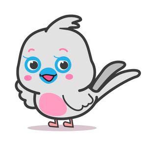 りょうてん (ryotten)さんの歯科医院のロゴの色調と「サンコウチョウ」に似せたキャラクターへの提案