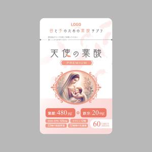 inater (teon_eriii)さんの新商品・葉酸サプリのパッケージデザインへの提案