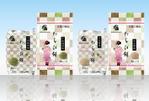 design_studio_be (design_studio_be)さんの京都らしさを前面に出した、常温保存できる「わらび餅」個包装および包装紙デザイン募集への提案