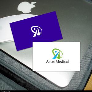 鷹見創作所 (singaporesling)さんのAstroMedical株式会社のロゴ  (宇宙ベンチャー企業のロゴデザイン作成)への提案