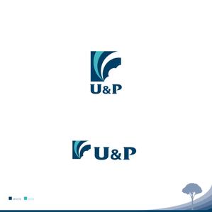 鷹見創作所 (singaporesling)さんの航空関連事業を営む「U＆P」のロゴへの提案