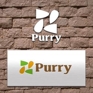 鷹見創作所 (singaporesling)さんの夜でも気軽にごはんとスイーツが楽しめるノンアル夜カフェ「Purry」(パリー)の店舗ロゴへの提案