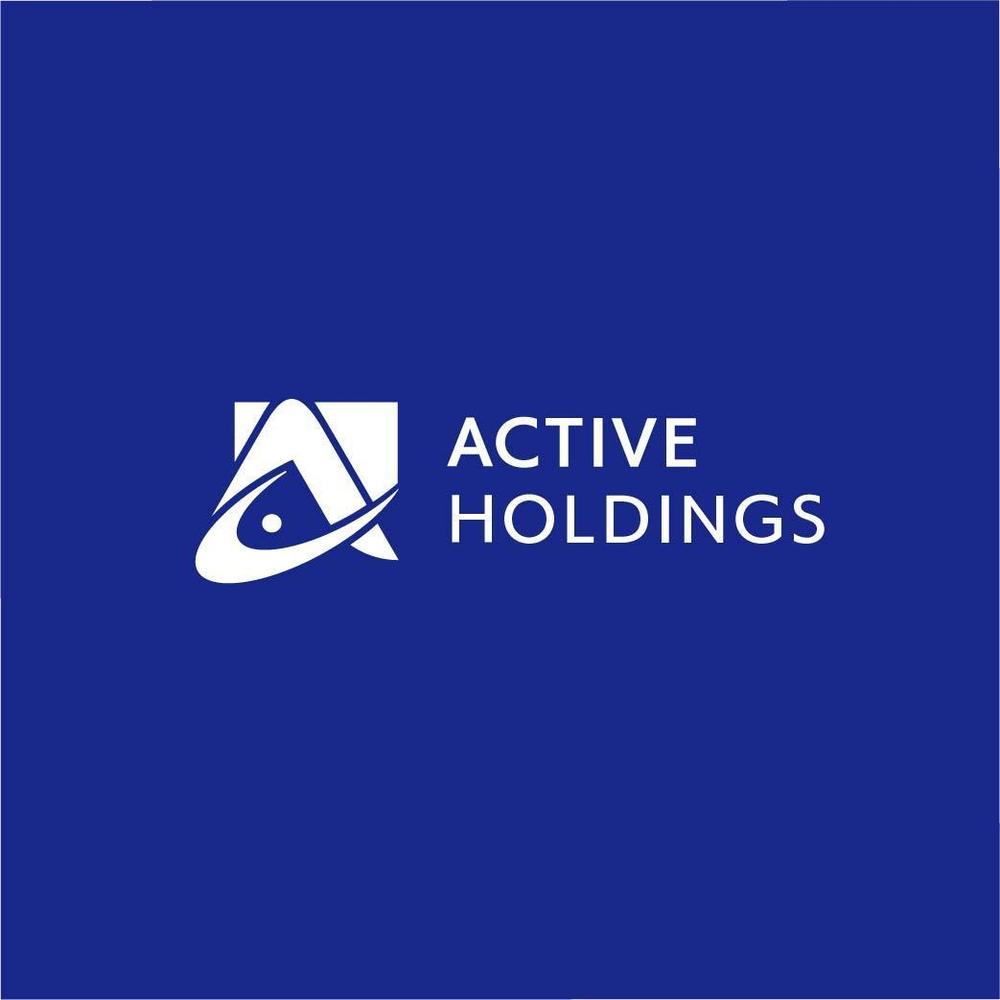 『ACTIVE　HOLDINGS』のロゴ制作