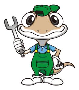 studio ROBIN (studio_ROBIN)さんの設備屋の家守テックという屋号のキャラへの提案