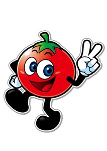 poco (poco_design)さんのエコサンファームの商品であるトマトのキャラクターへの提案