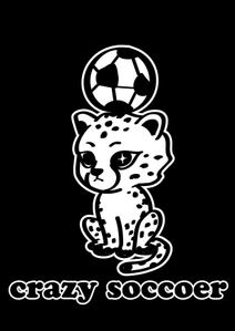 poco (poco_design)さんのサッカーブランドcrazy soccoerのキャラクター（チーター）のデザインへの提案