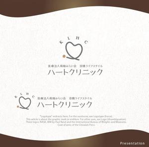 K Design Laboratory (kiyotan)さんの新規開業予定クリニック（内科・循環器内科）のロゴとタイプへの提案