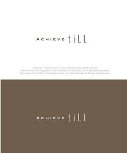 K Design Laboratory (kiyotan)さんの美容室「achieve till」のロゴ制作依頼＋記念エコバッグロゴ制作依頼への提案